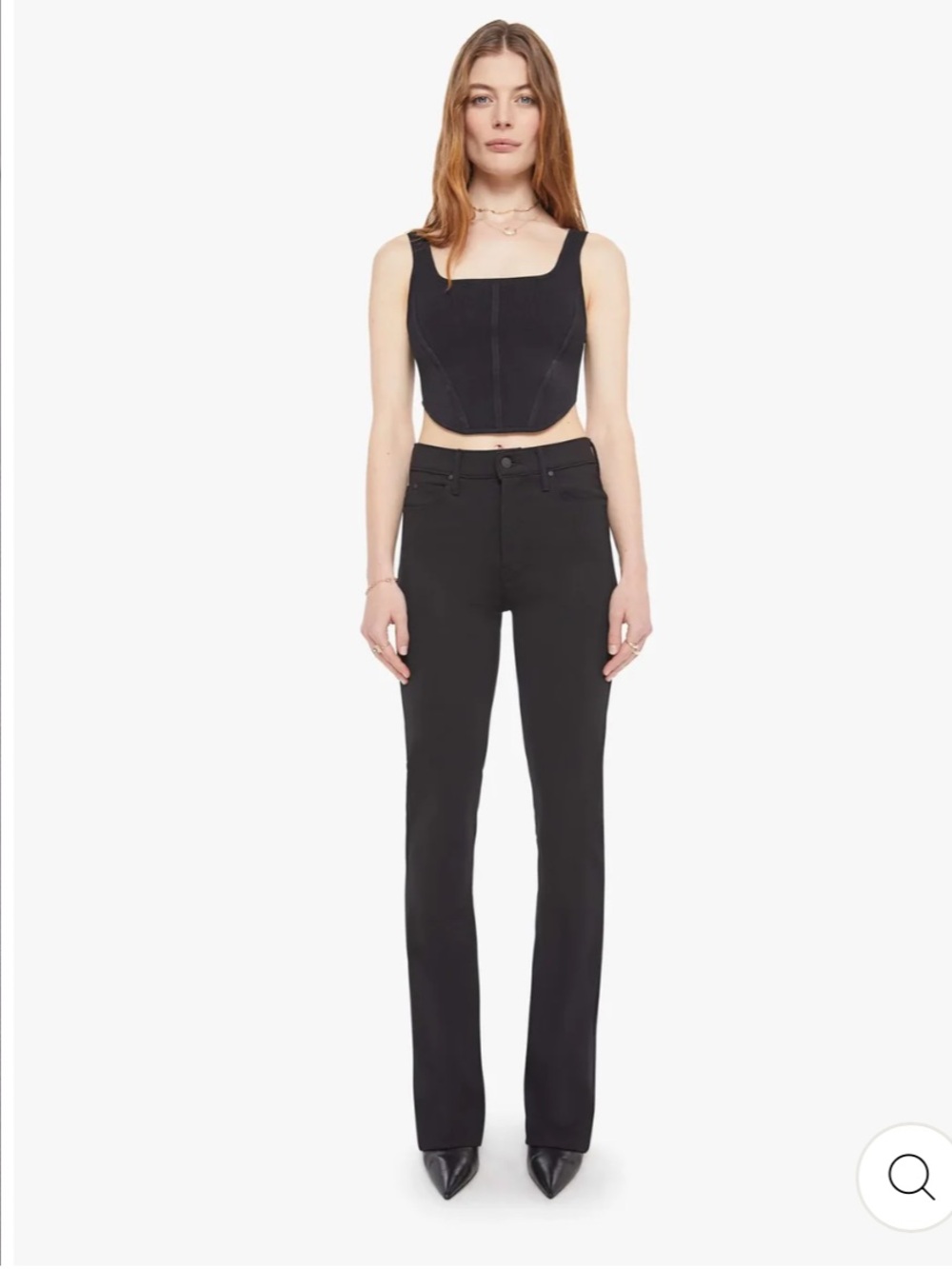 Mother high waisted runaway jeans size 28
$248